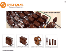 Tablet Screenshot of esitas.com